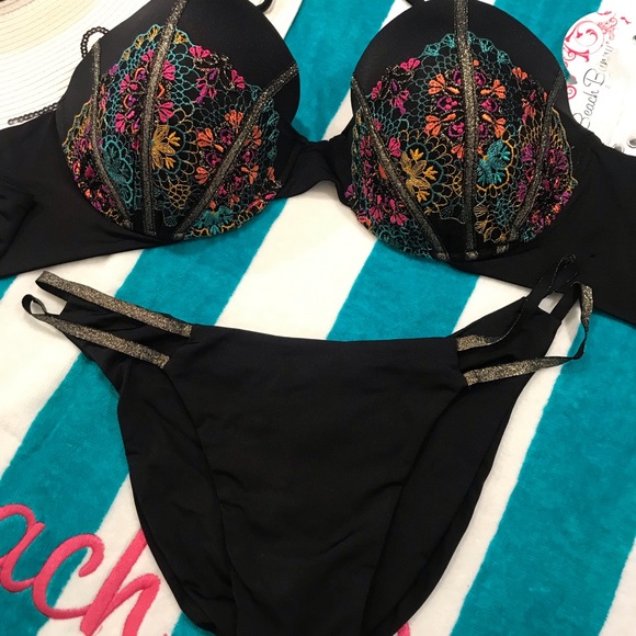 NWT beach bunny bikini “little moon” XL set - Picture 17 of 17